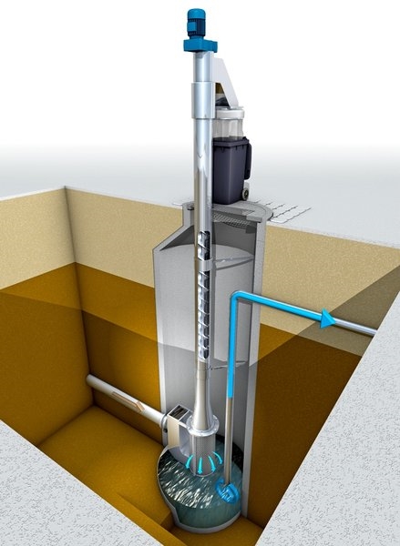 HUBER Pumping Stations Screen ROTAMAT® RoK4